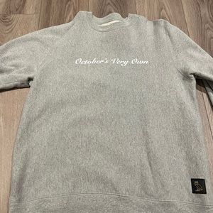 Octobers Very Own Grey sweatshirt - XL